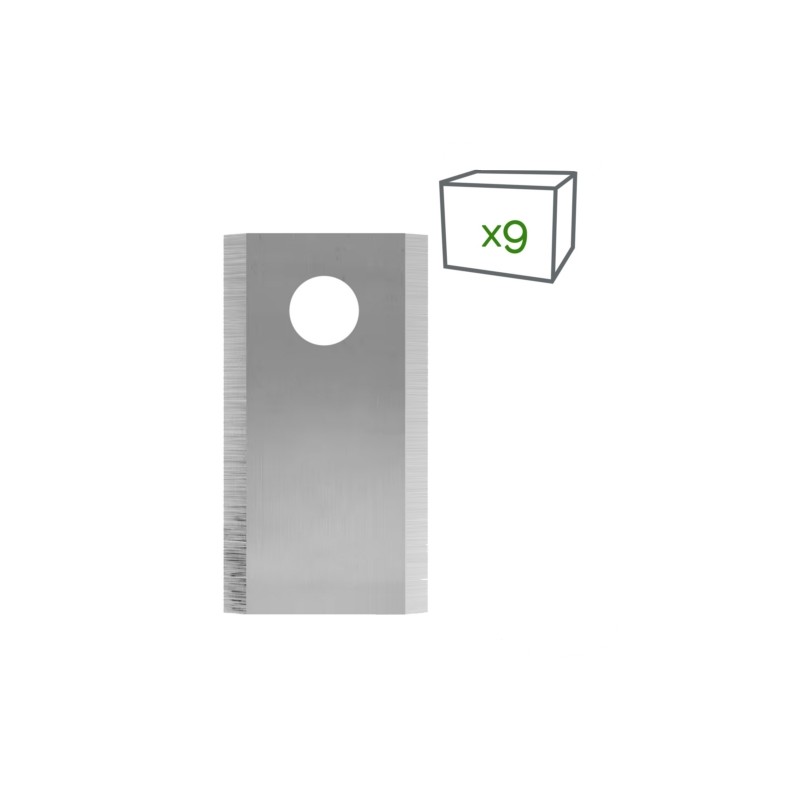 Kit 9 lame e viti robot tagliaerba MOWOX RM50 600 800 1200 compatibile SA500ECO