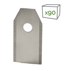 Kit 90 lame INOX e viti robot tagliaerba HUSQVARNA compatibile 577864603 | Newgardenstore.eu