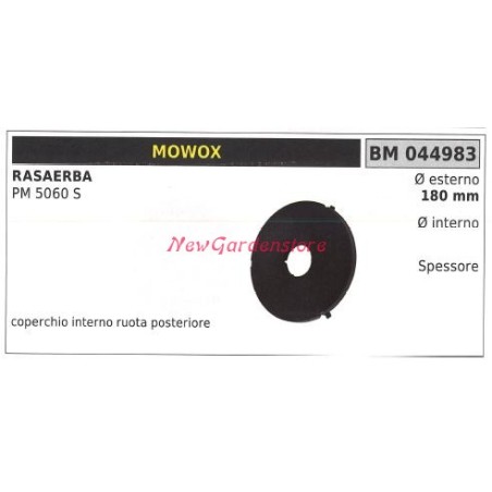 Gear ring MOWOX Lawnmower Cutter Wheel PM 5060 S 044983 | Newgardenstore.eu
