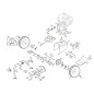 Vite M8X1X25 UNI5740 spazzaneve ORIGINALE STIGA AS56P AS62P 112793312/1