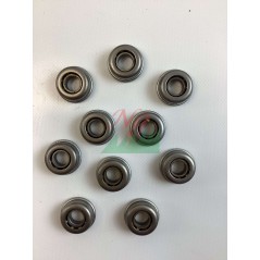 Kit de 10 roulements de roue pour tondeuse AL-KO SIGMA, diamètre extérieur 30 mm