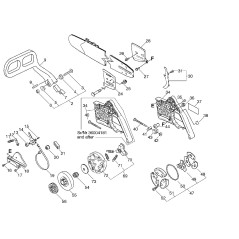 ORIGINAL ECHO KUPPLUNGSSCHEIBE ECRA551000051 | Newgardenstore.eu