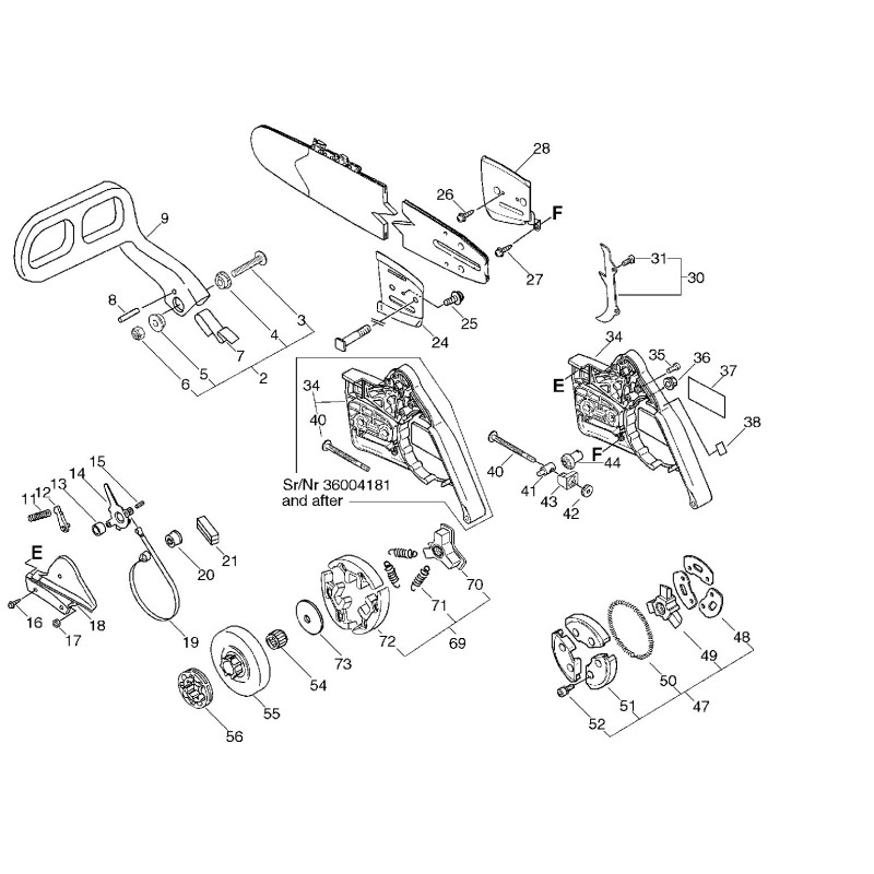 ORIGINAL ECHO CLUTCH WASHER ECRA551000051