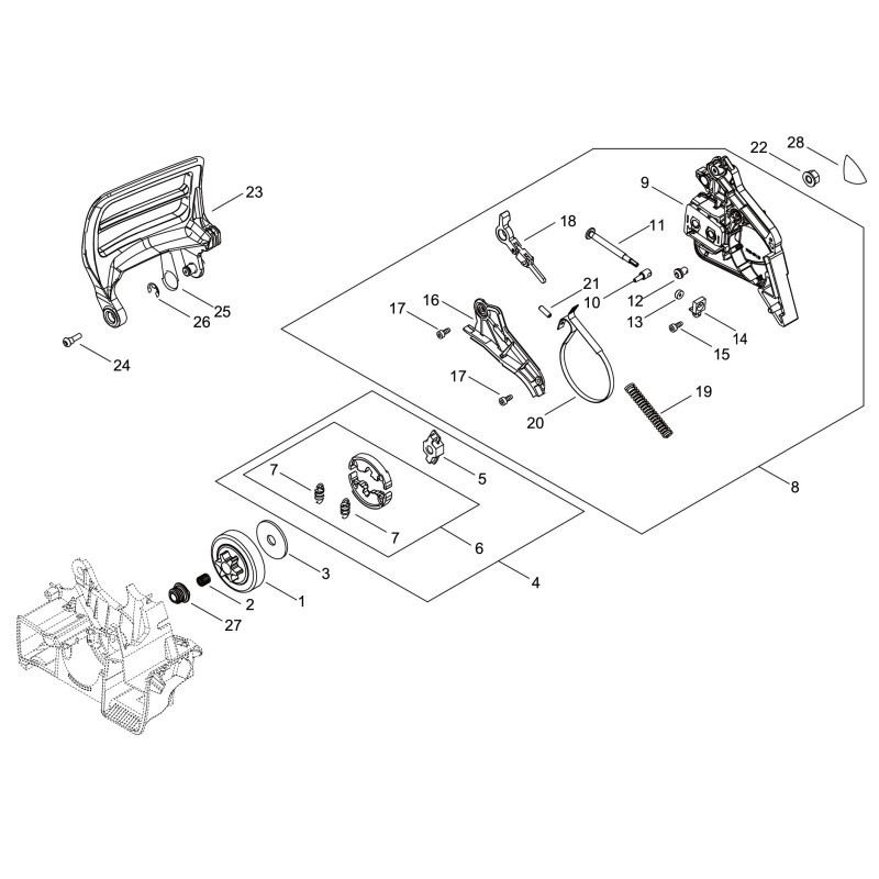 ORIGINAL ECHO KUPPLUNGSSCHEIBE ECRA551000210