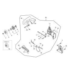 ORIGINAL ECHO BREMSKABEL ECRC328000310 | Newgardenstore.eu