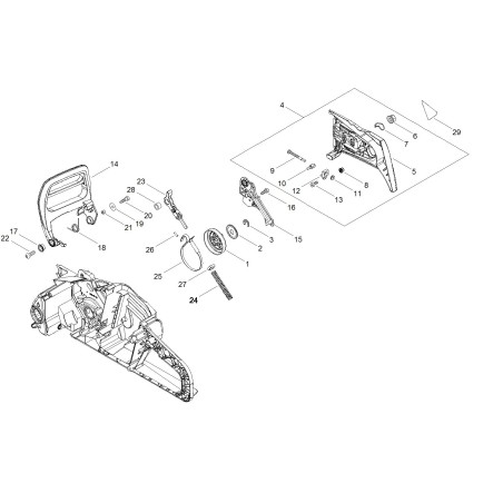 ORIGINAL ECHO BREMSKABEL ECRC328000340 | Newgardenstore.eu