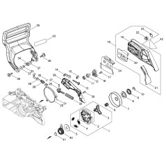 ORIGINAL ECHO BREMSKABEL ECRC328000380 | Newgardenstore.eu
