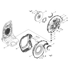 ORIGINAL ECHO ECRC651000120 CABLE CLAMP
