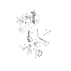 Serre-câble d'origine Echo ECRE281000000 | Newgardenstore.eu