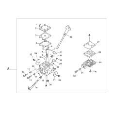 VIS DE RÉGLAGE MAXIMUM ECRP003000390 ECHO ORIGINAL | Newgardenstore.eu