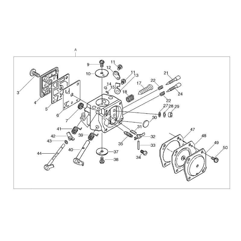 ORIGINAL ECHO ADJUSTMENT SCREW SPRING ECRP003000540