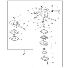 ORIGINAL ECHO Leerlaufregisterschraube ECRP003001400