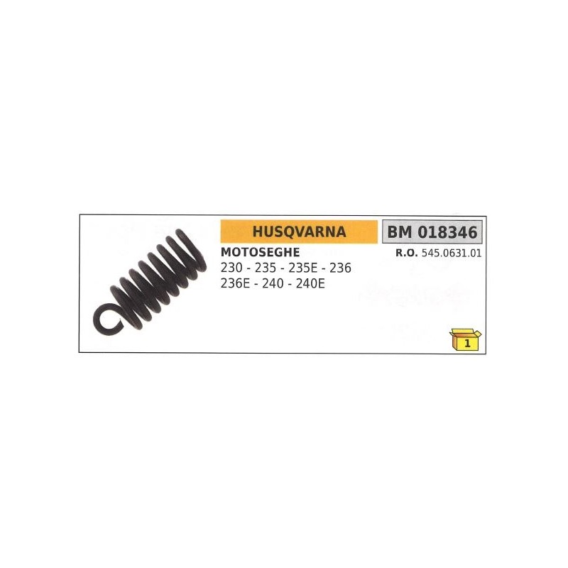 HUSQVARNA antivibration spring for chainsaw 230 235 235E 236 236E 240 240 240E 018346