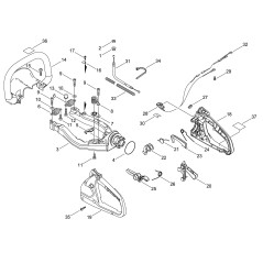 CLIP ECRV490000670 ORIGINALE ECHO | Newgardenstore.eu