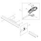 ETICHETTA ECRX505012400 ORIGINALE ECHO
