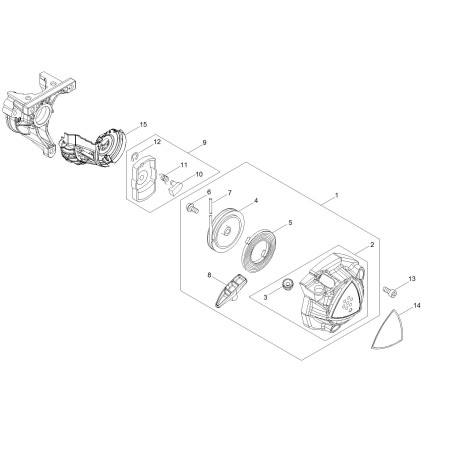 ORIGINAL ECHO LABEL ECRX547003230 | Newgardenstore.eu