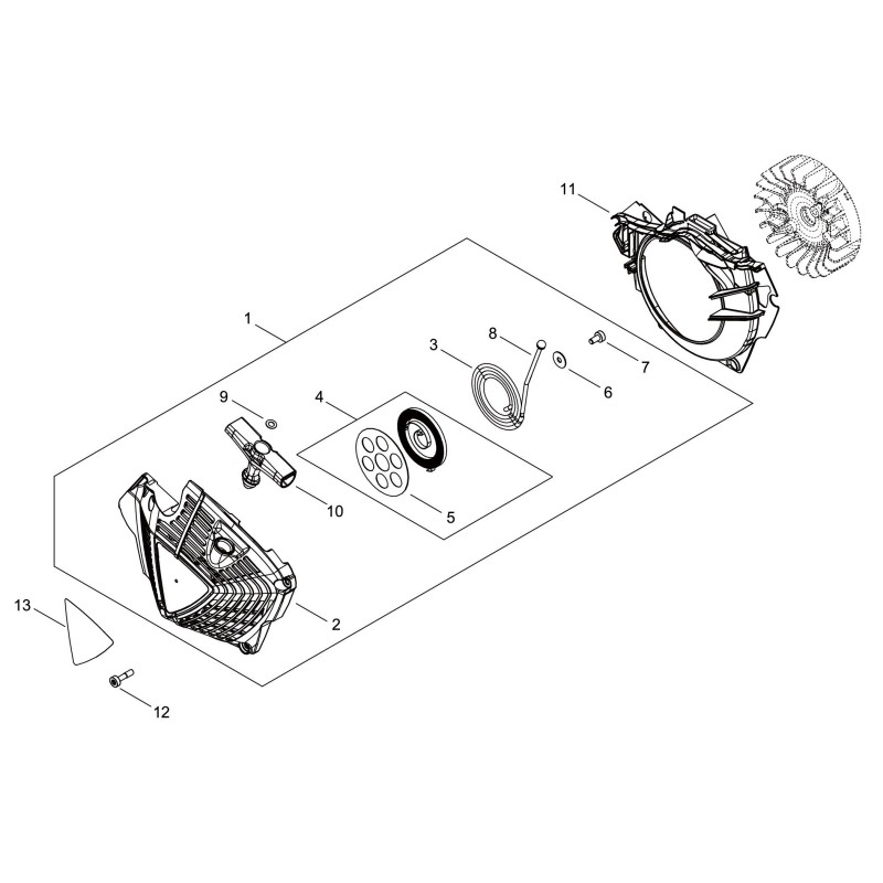 ÉTIQUETTE ECHO ORIGINALE ECRX547003600