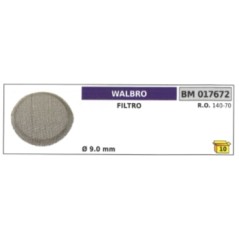 WALBRO filter Ø 9.0 mm 140-70 | Newgardenstore.eu