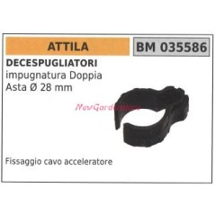 Fissaggio cavo acceleratore ATTILA decespugliatore 035586 | Newgardenstore.eu