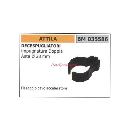 Fijación cable acelerador desbrozadora ATTILA 035586 | Newgardenstore.eu