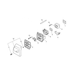 Tornillo Allen ECHO 5x55 ECR90010505055 Original | Newgardenstore.eu