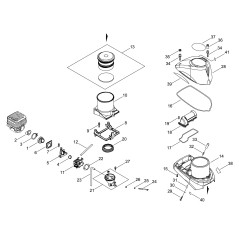 ECHO 5X60 INNENSCHRAUBE ECR90010505060 ORIGINAL | Newgardenstore.eu