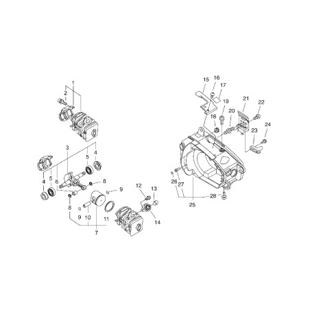 BOLT 5*16 ECR90010605016 ORIGINAL ECHO | Newgardenstore.eu