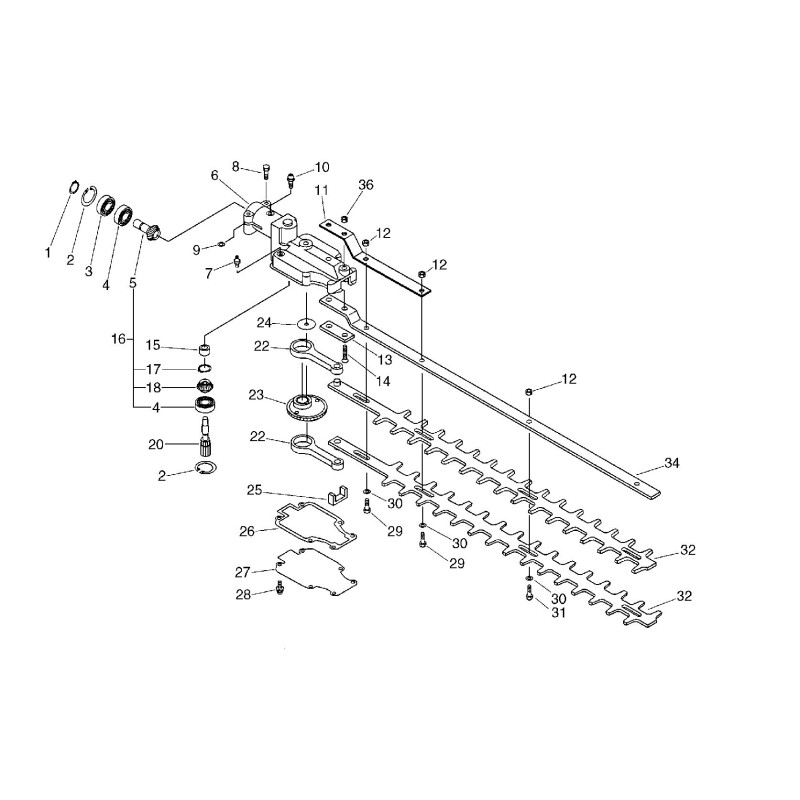 SCREW 6*35 ECR90021206035 ORIGINAL ECHO