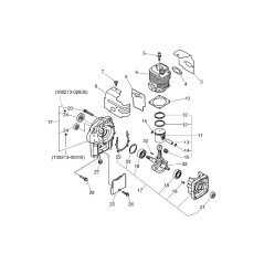 VITE SR 5X40 ECR90023805040 ORIGINALE ECHO | Newgardenstore.eu