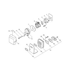 SCREW SR 5X57 ECR90024205057 ORIGINAL ECHO | Newgardenstore.eu