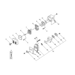 VIS SR 5X60 ECR90024205060 ORIGINALE ECHO | Newgardenstore.eu