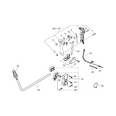 SCREW SR 4X16 ECR90025304016 ORIGINAL ECHO | Newgardenstore.eu