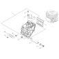 DADO FLANGIATO M6 ECR90051500006 ORIGINALE ECHO