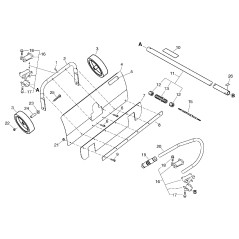DADO AUTOBLOCCANTE -05- ECR90056000005 ORIGINALE ECHO | Newgardenstore.eu