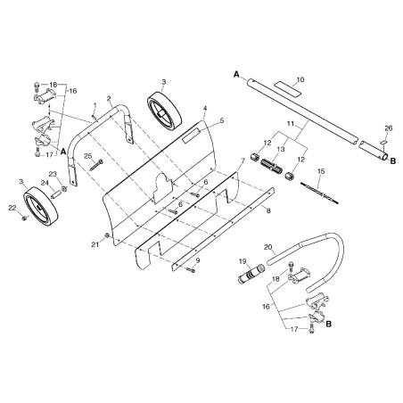 DADO AUTOBLOCCANTE -05- ECR90056000005 ORIGINALE ECHO | Newgardenstore.eu