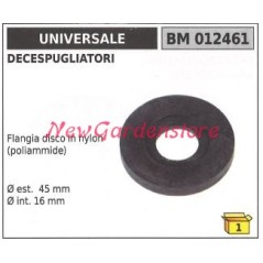 Flangia disco in nylon coppia conica UNIVERSALE decespugliatore 012461