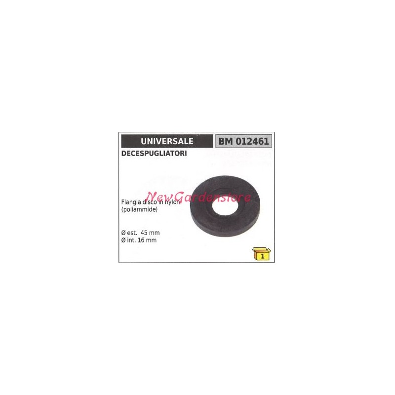 Nylon disc flange bevel gear pair UNIVERSAL brushcutter 012461