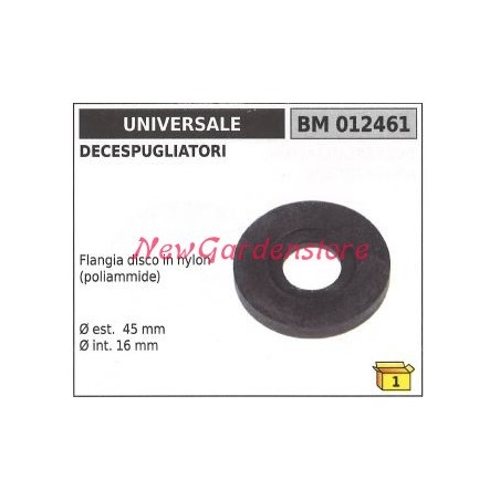 Par de engranajes cónicos con brida de disco de nylon Desbrozadora UNIVERSAL 012461 | Newgardenstore.eu