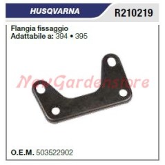 Flangia fissaggio Marmitta silenziatore HUSQVARNA motosega 394 395 R210219 | Newgardenstore.eu