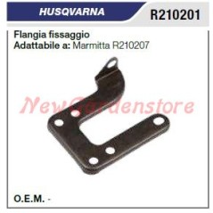 Muffler fixing flange HUSQVARNA chainsaw R210201