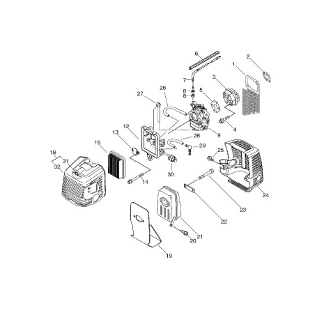 Boulon Echo d'origine ECR9112105012 | Newgardenstore.eu