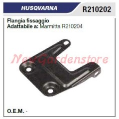Flangia fissaggio Marmitta silenziatore HUSQVARNA motosega R210202 | Newgardenstore.eu