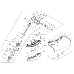 Schraube M4*10 ECR9131604010 ORIGINAL ECHO | Newgardenstore.eu