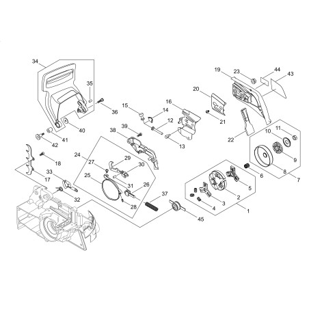 ORIGINAL ECHO ADJUSTMENT SCREW SKRV651000790 | Newgardenstore.eu