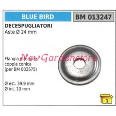 Lower bevel gear pair flange BLUEBIRD brushcutter 013247 | Newgardenstore.eu