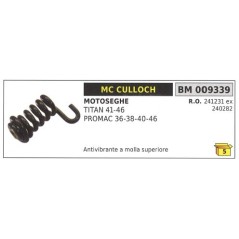 MC CULLOCH upper spring-loaded vibration damper TITAN 41 46 PROMAC 36 009339