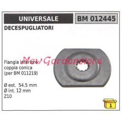 Flangia inferiore coppia conica UNIVERSALE decespugliatore 012445