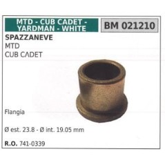 Flangia MTD spazzaneve 021210 | Newgardenstore.eu