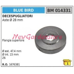 Oberes Kegelradpaar Flansch BLUEBIRD Bürstenmäher 014331