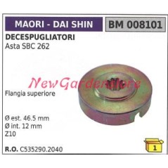 Flangia superiore coppia conica MAORI decespugliatore 008101